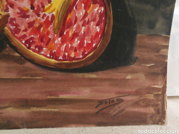 Arte: Acuarela bodegon de frutas - Foto 2