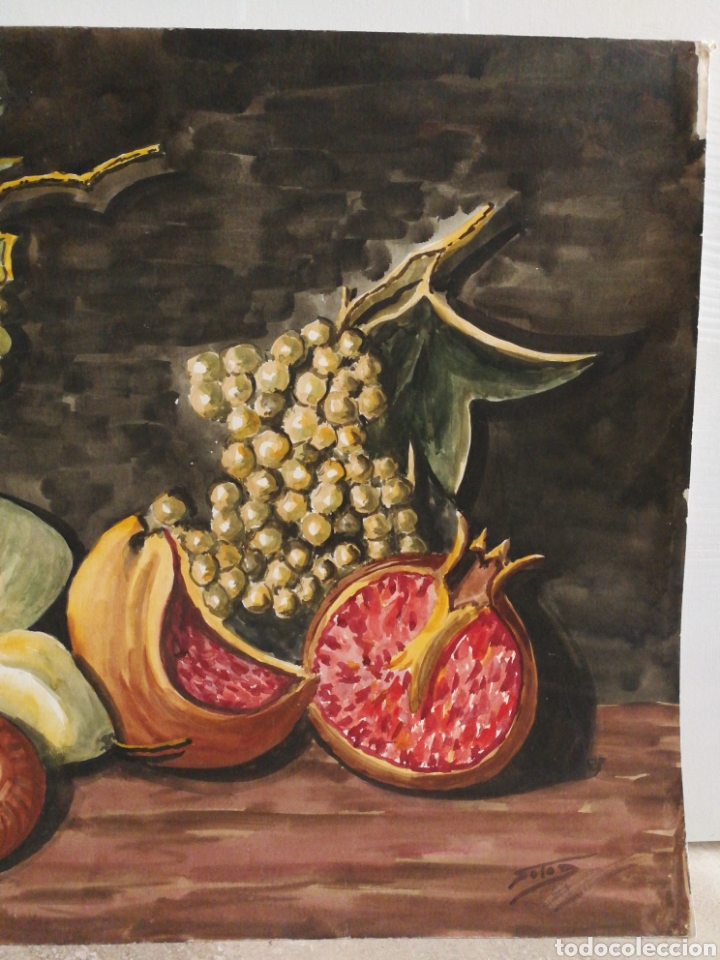 Arte: Acuarela bodegon de frutas - Foto 4