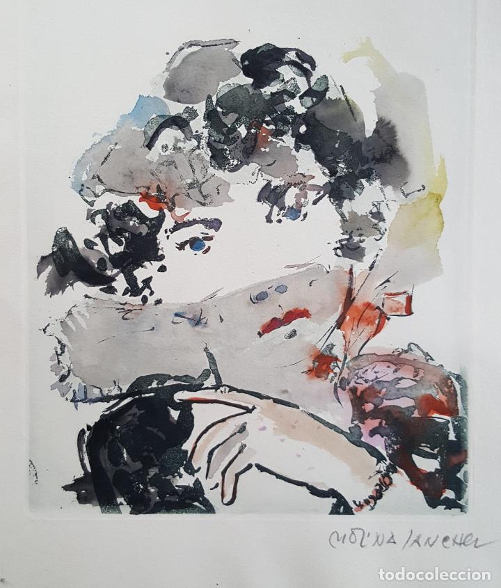 Art: &rdquo; MUJER EMBOZADA&rdquo; JOSE A. MOLINA S&Aacute;NCHEZ( Murcia 1918-2008)