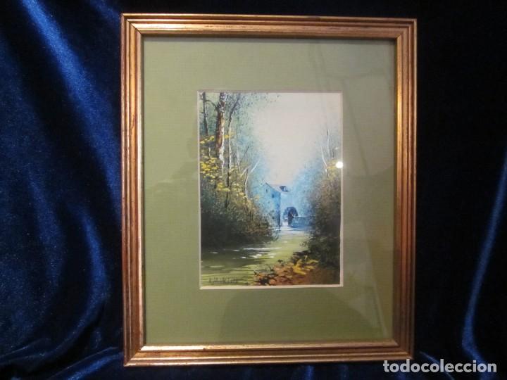 Arte: ACUARELA DE KEITH JACKSON ORIGINAL - Foto 6
