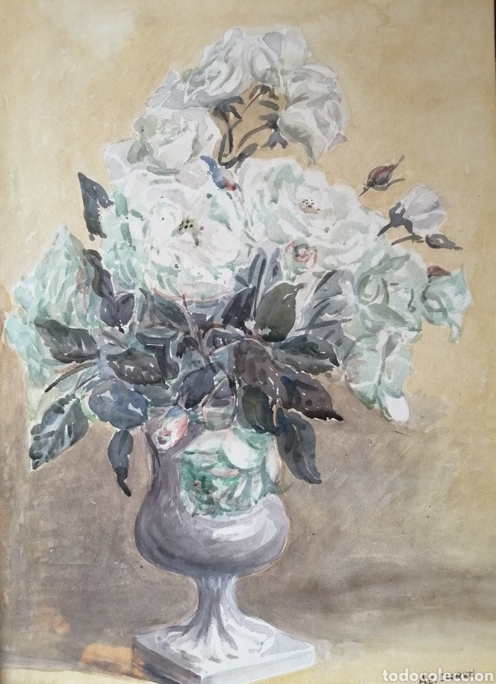 Arte: A. E. Clarke. Acuarela. - Foto 1