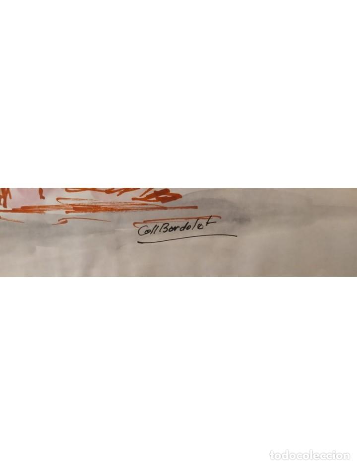 Arte: Coll Bardolet, Josep. Vendedora de fruta - Foto 5