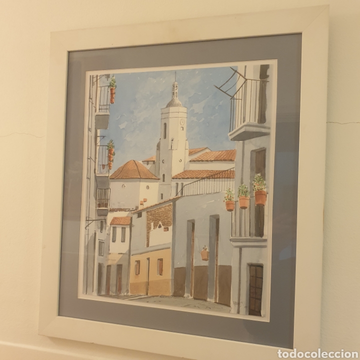 Arte: Acuarela sobre papel. Ramos - Foto 1