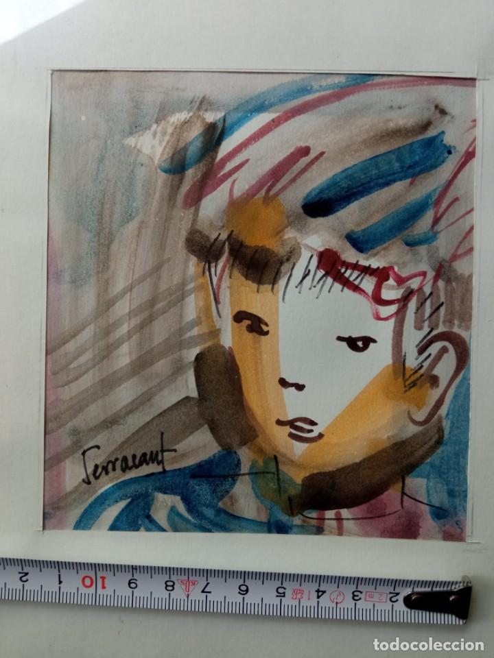 Arte: Acuarela Serracant enmarcada - Foto 4