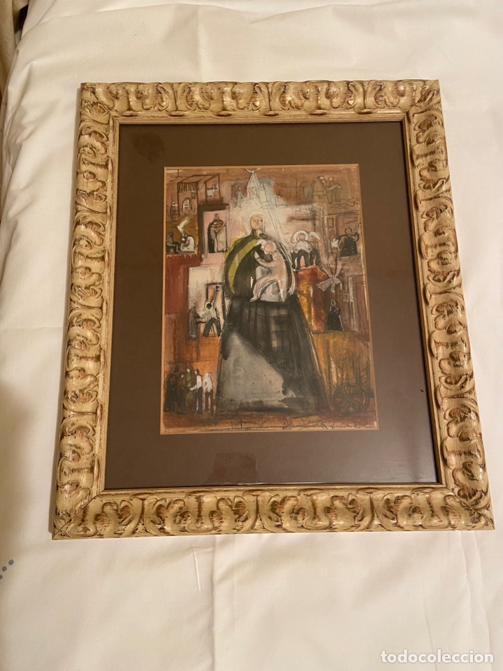 Arte: PAREJA DE ACUARELAS - Foto 1