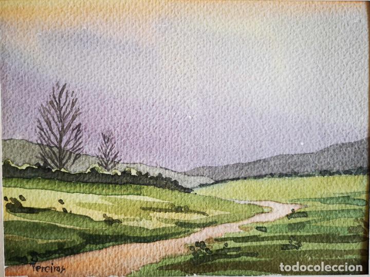 Art: Acuarela paisaje monta&ntilde;oso en Asturias por Fresno Pereiras