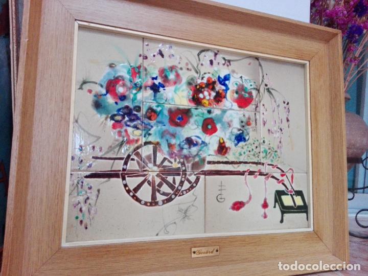 Arte: Mosaico de Gerard. Ceramista, pintor, acuarelista y dibujante. Naci&oacute; en Alemania