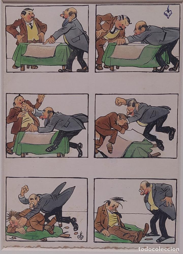 Kunst: Gaiet&aacute; Cornet Palau ( 1878-1945). Historieta sat&iacute;rica