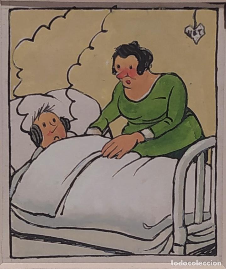 Kunst: Gaiet&aacute; Cornet Palau ( 1878-1945). Vi&ntilde;eta sat&iacute;rica