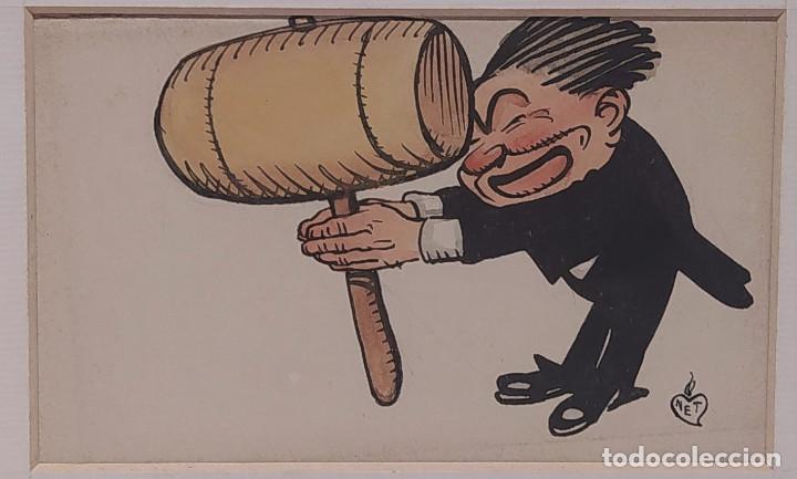 Kunst: Gaiet&aacute; Cornet Palau ( 1878-1945). Vi&ntilde;eta sat&iacute;rica