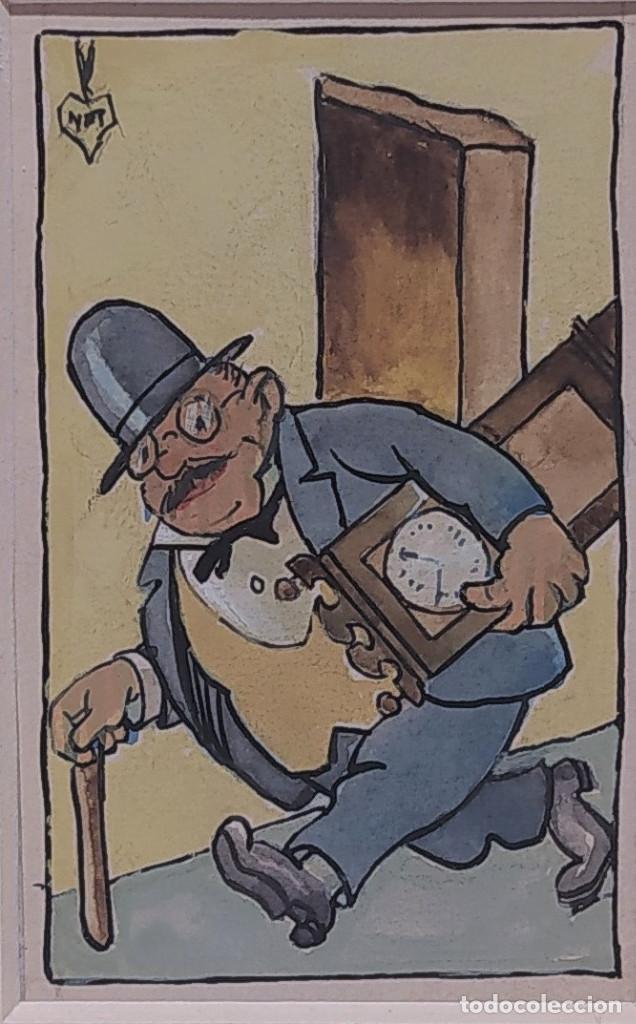 Kunst: Gaiet&aacute; Cornet Palau ( 1878-1945). Vi&ntilde;eta sat&iacute;rica