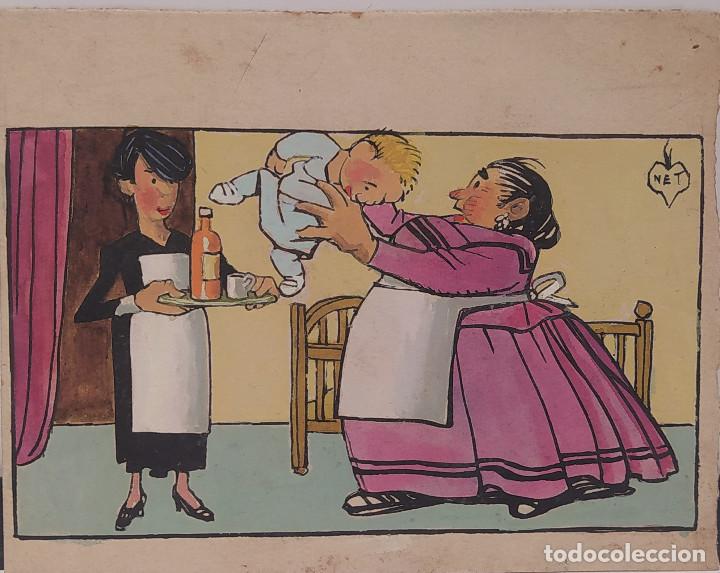 Kunst: Gaiet&aacute; Cornet Palau ( 1878-1945). Vi&ntilde;eta sat&iacute;rica