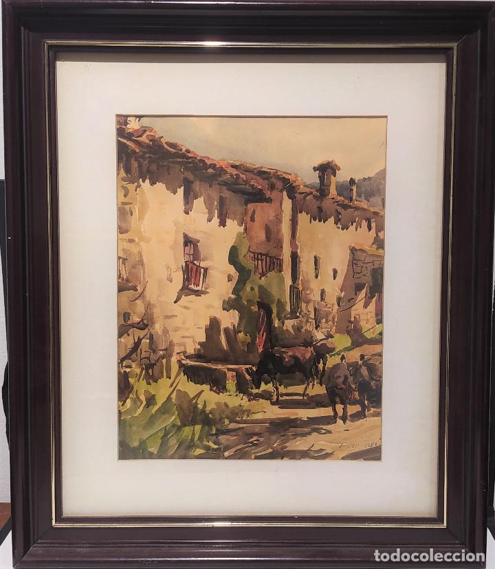 Kunst: Pueblo. firma ilegible