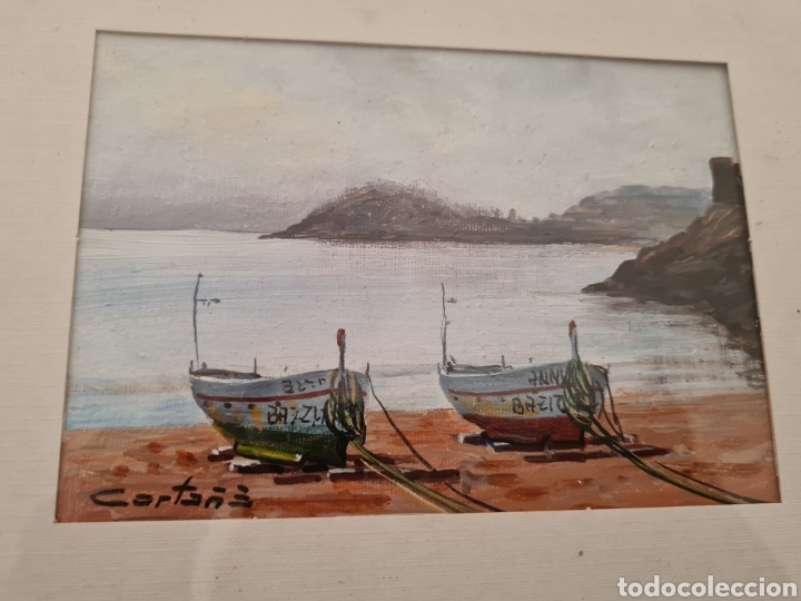 Art: Pintura paisaje maritimo