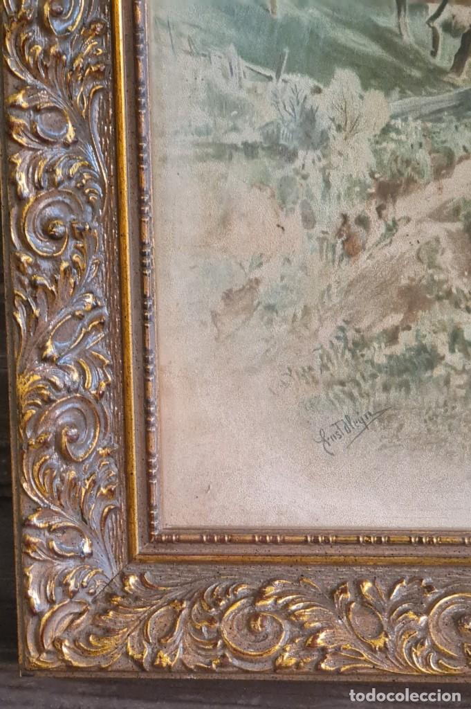 Arte: ACUARELA DE ERNST HEYN - Foto 2