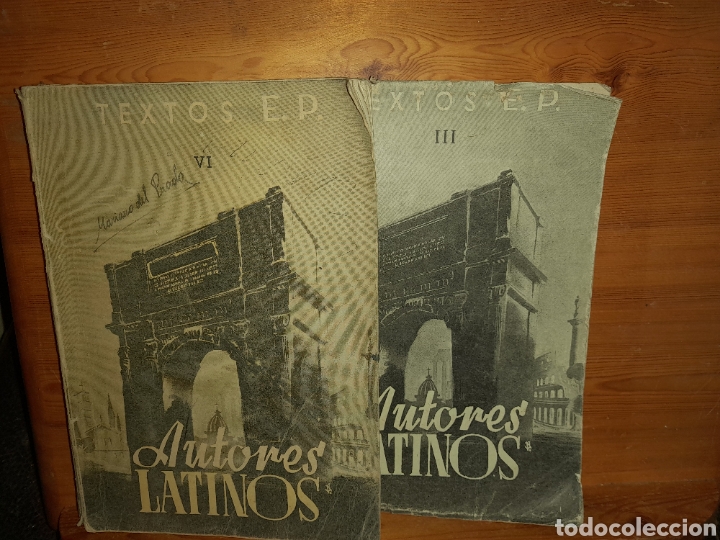 Art: AUTORES LATINOS TEXTOS E.P. EP TOMO III Y VI UNICOS?