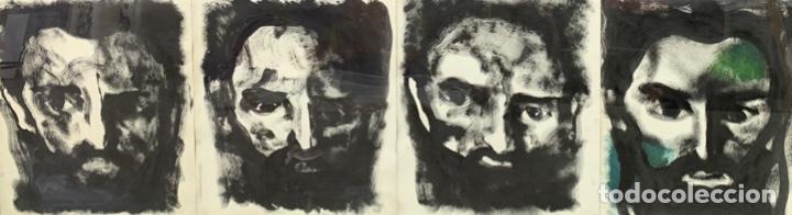 Arte: JORDI MARAGALL - COMPOSICI&Oacute;N DE 4 DIBUJOS - - Foto 1