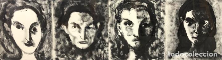 Arte: JORDI MARAGALL - COMPOSICI&Oacute;N DE 4 DIBUJOS - - Foto 1