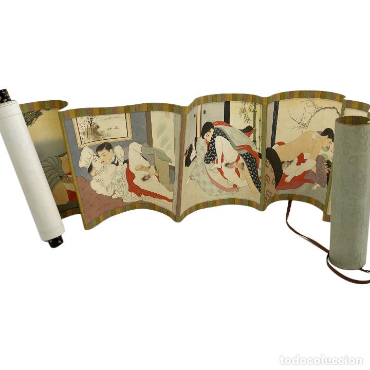 Arte: ANONIMO - ARTE SHUNGA EN FORMATO SCROLL - C. 1920 - Foto 1