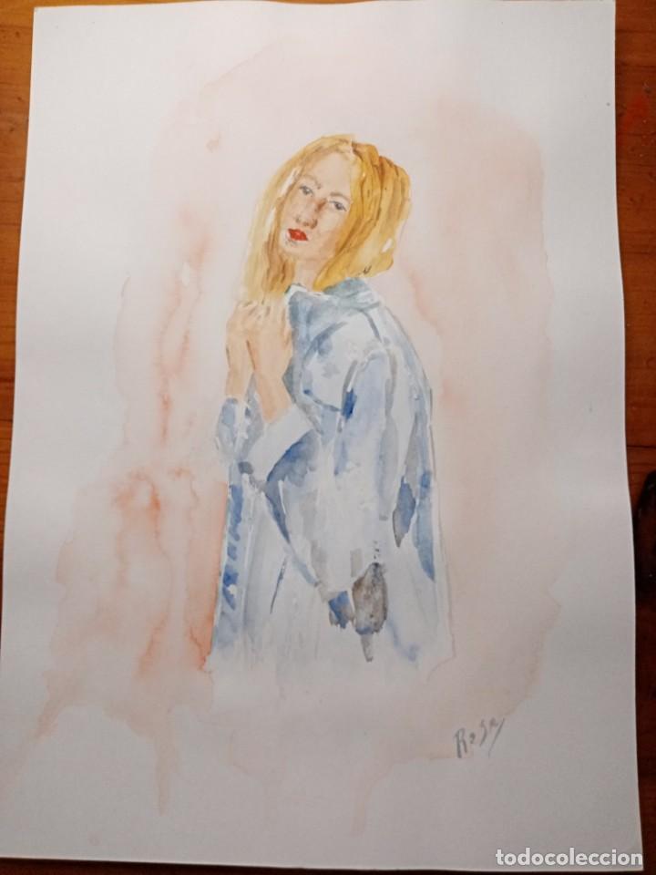 Arte: Acuarela, mujer - Foto 1