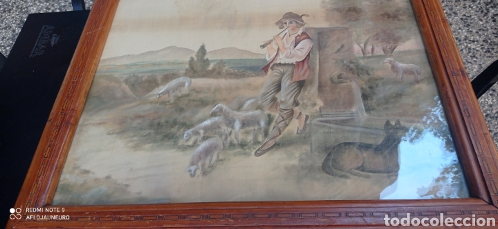 Arte: Antiguo cuadro pintura autor desconocido (popular) PP. Siglo XX