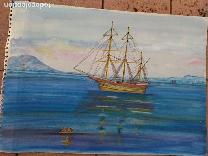 Arte: Acuarela barco - Foto 4