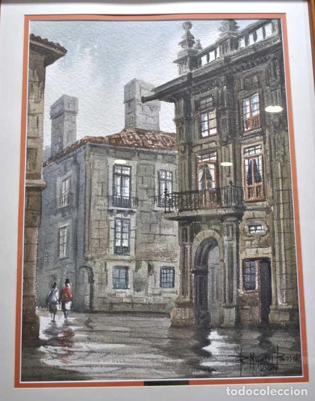 Arte: CUADRO ACUARELA DE RAM&Oacute;N MIRALLES BOSC&Aacute; - Foto 3