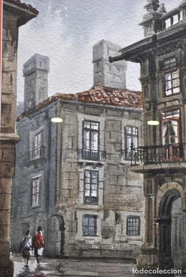 Arte: CUADRO ACUARELA DE RAM&Oacute;N MIRALLES BOSC&Aacute; - Foto 4