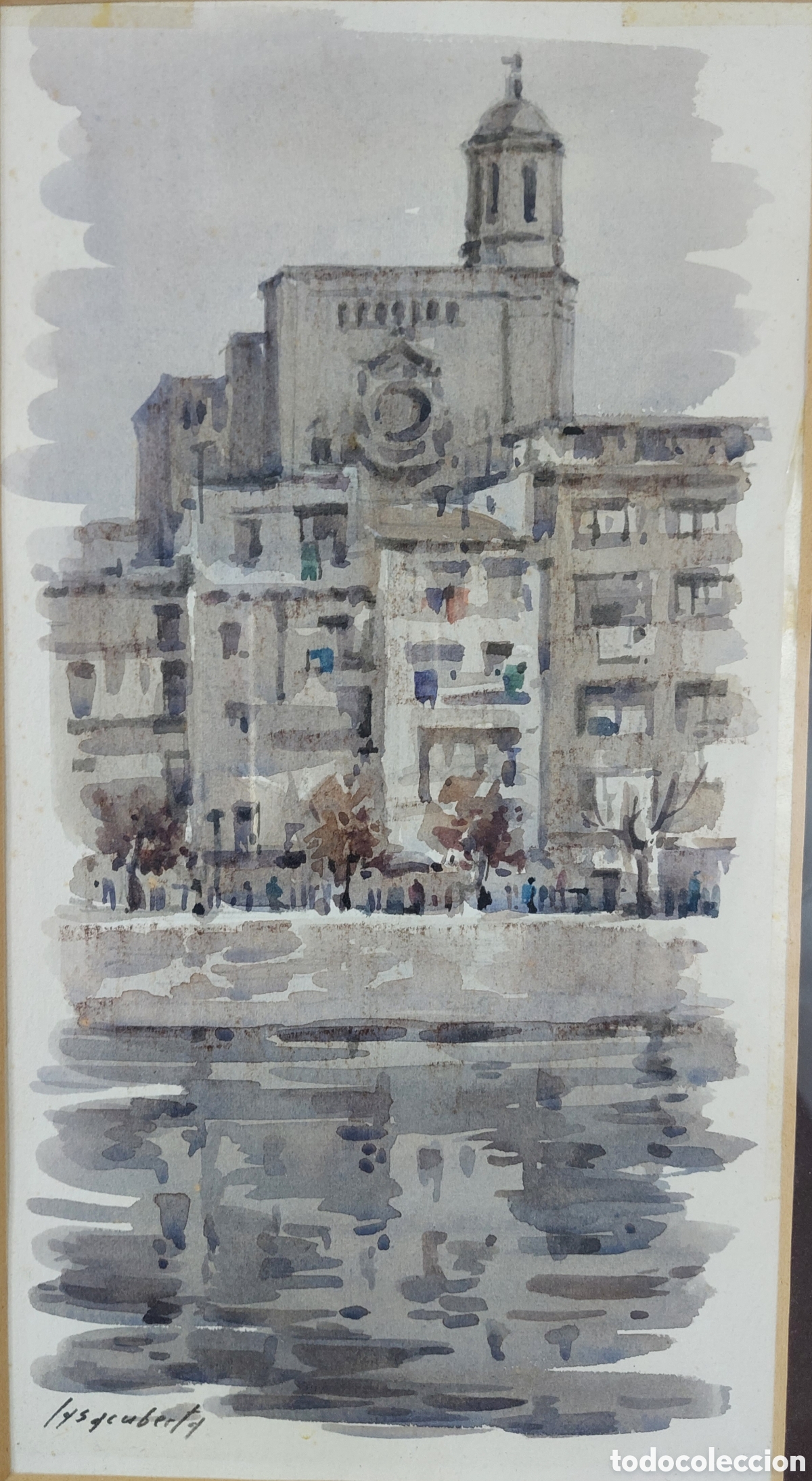 Arte: Paisaje de Girona por Casacuberta