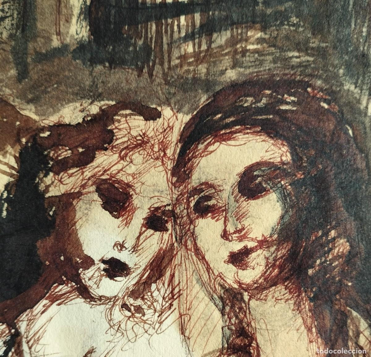 Arte: T&eacute;c. Mix. /papel 38 x 27 cm. - Foto 3