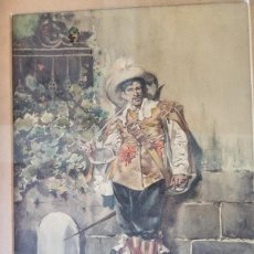 Arte: PAREJA DE ACUARELAS DE DOMINGO MUÑOZ CUESTA (1850-1935). Lote 364604226