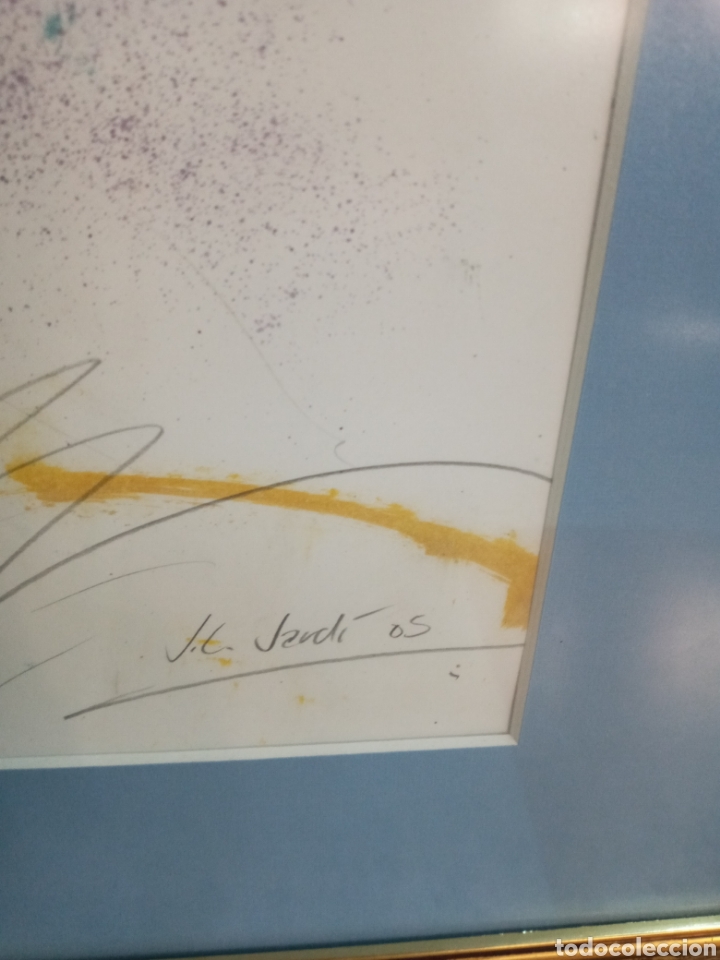 Arte: CUADRO ACUARELA FIRMADO. - Foto 5