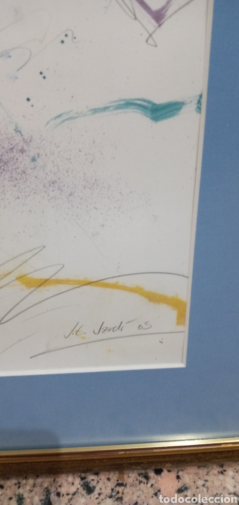 Arte: CUADRO ACUARELA FIRMADO. - Foto 14