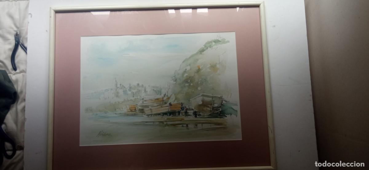 Arte: SITGES ACUARELA ENMARCADA - Foto 8