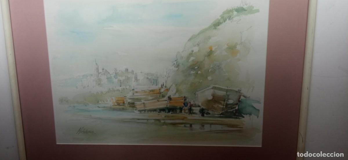 Arte: SITGES ACUARELA ENMARCADA - Foto 17