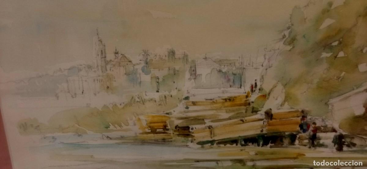 Arte: SITGES ACUARELA ENMARCADA - Foto 19