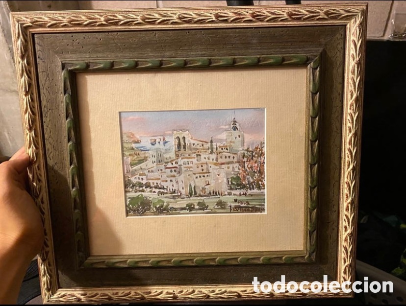 Arte: 2 CUADROS ACUARELA - Foto 2