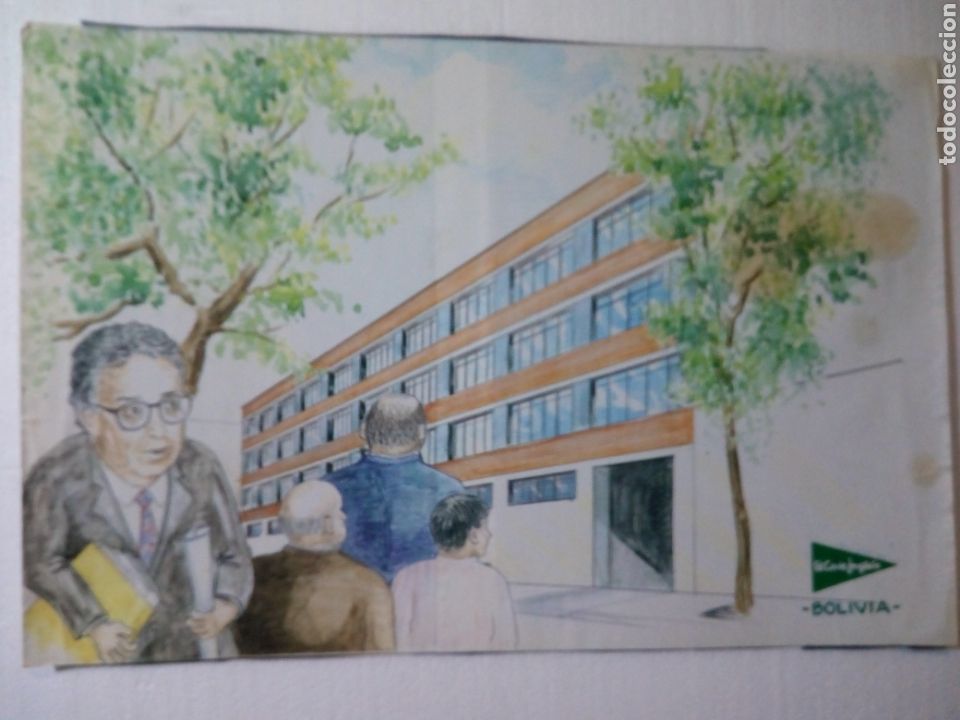 Arte: EL CORTE INGL&Eacute;S - ACUARELA - Foto 1