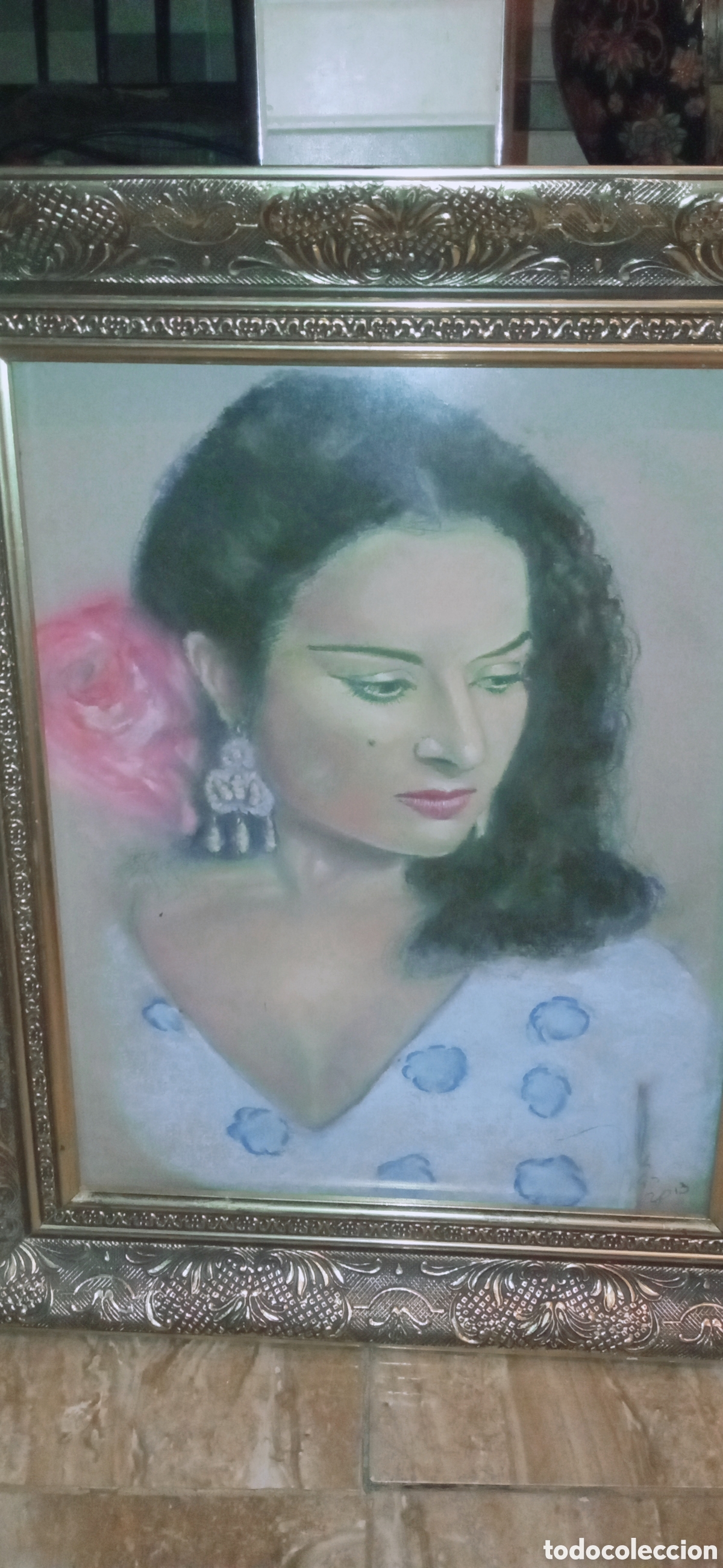 Arte: Cuadro pintado amano Aquarius e l&aacute;piz - Foto 5