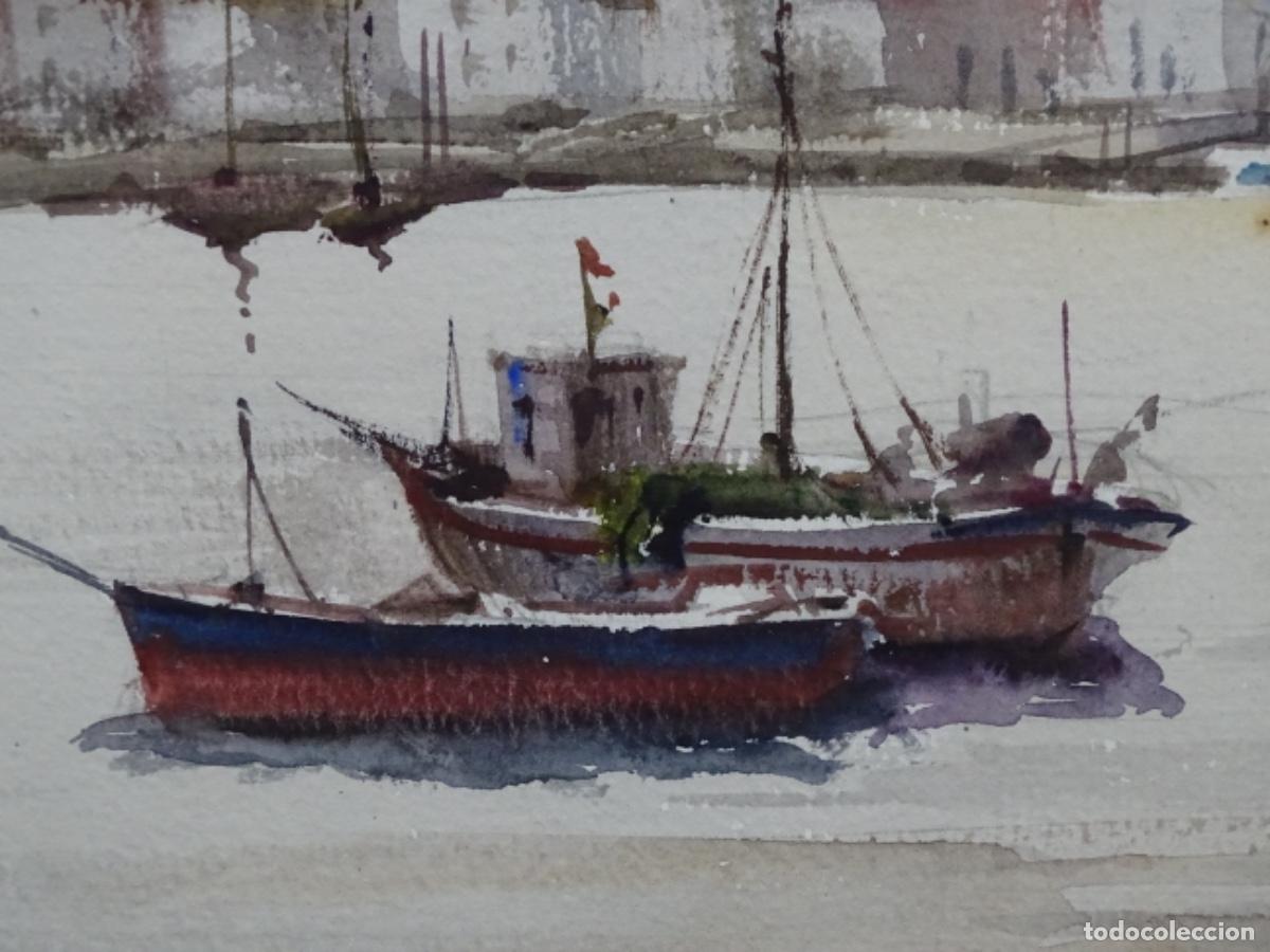 Arte: ACUARELA DE CARLOS BALLESTEROS. CADAQUES. - Foto 7