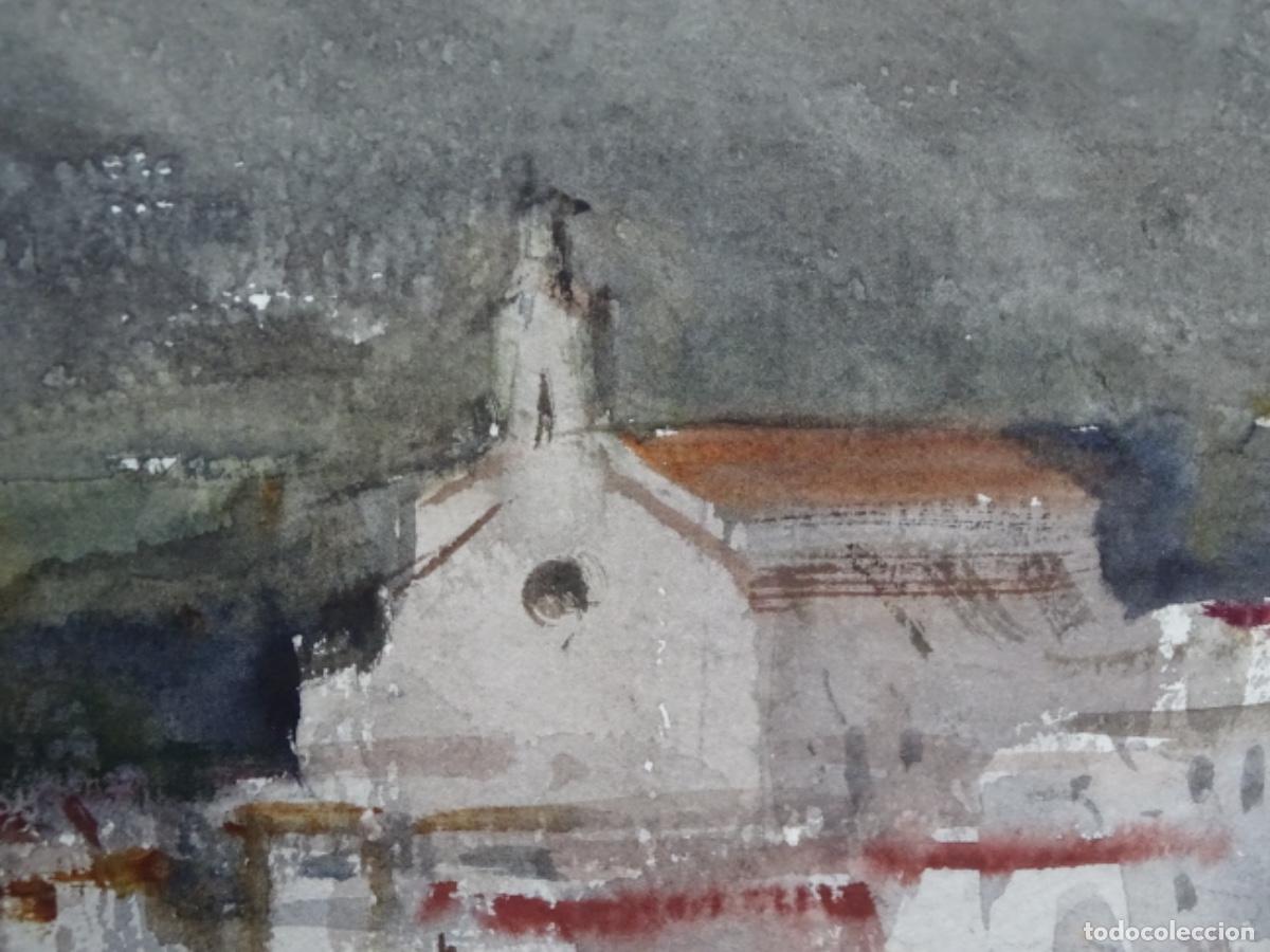 Arte: ACUARELA DE CARLOS BALLESTEROS. CADAQUES. - Foto 9