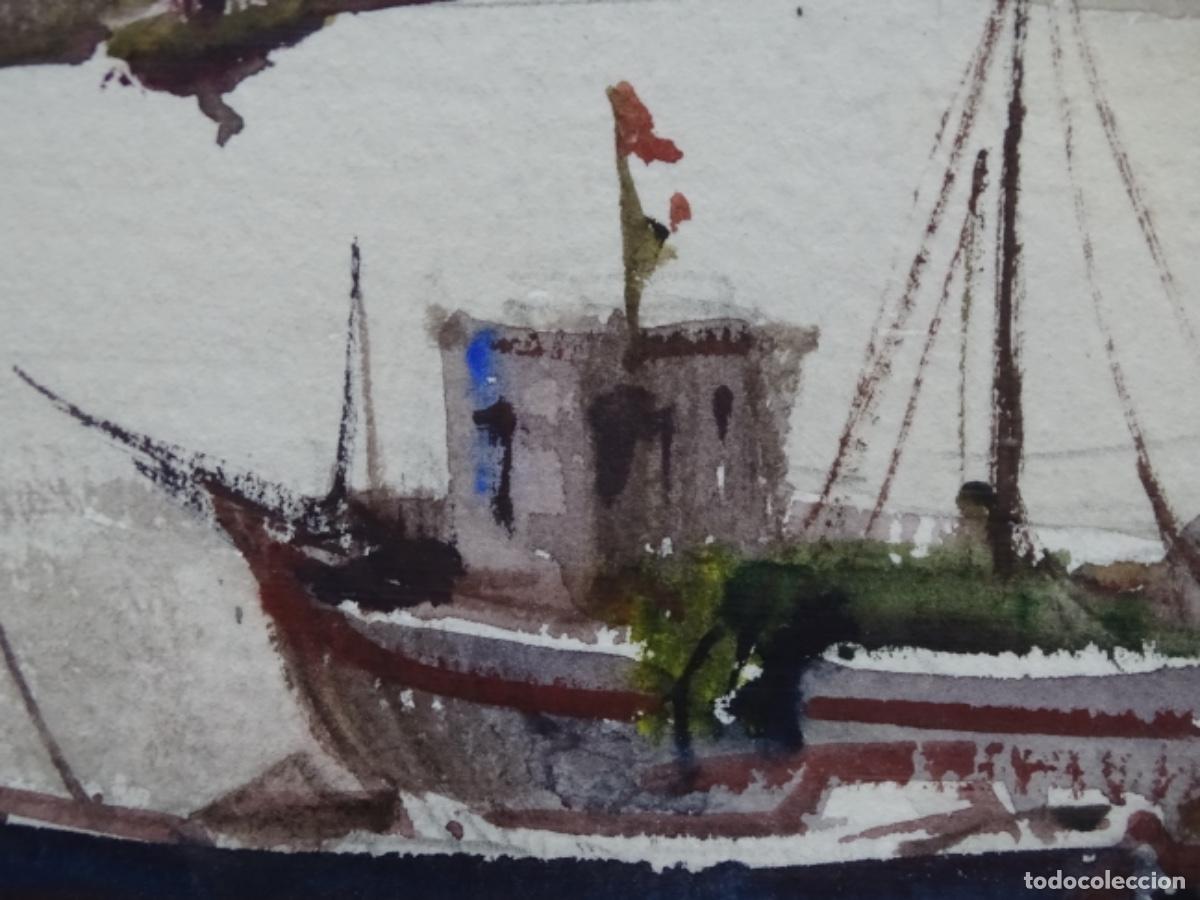 Arte: ACUARELA DE CARLOS BALLESTEROS. CADAQUES. - Foto 11