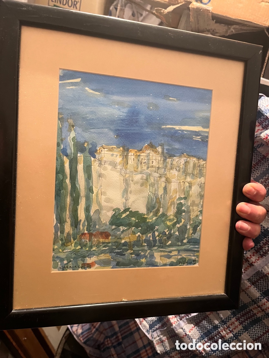 Arte: Willo paisaje Cuenca - Foto 1