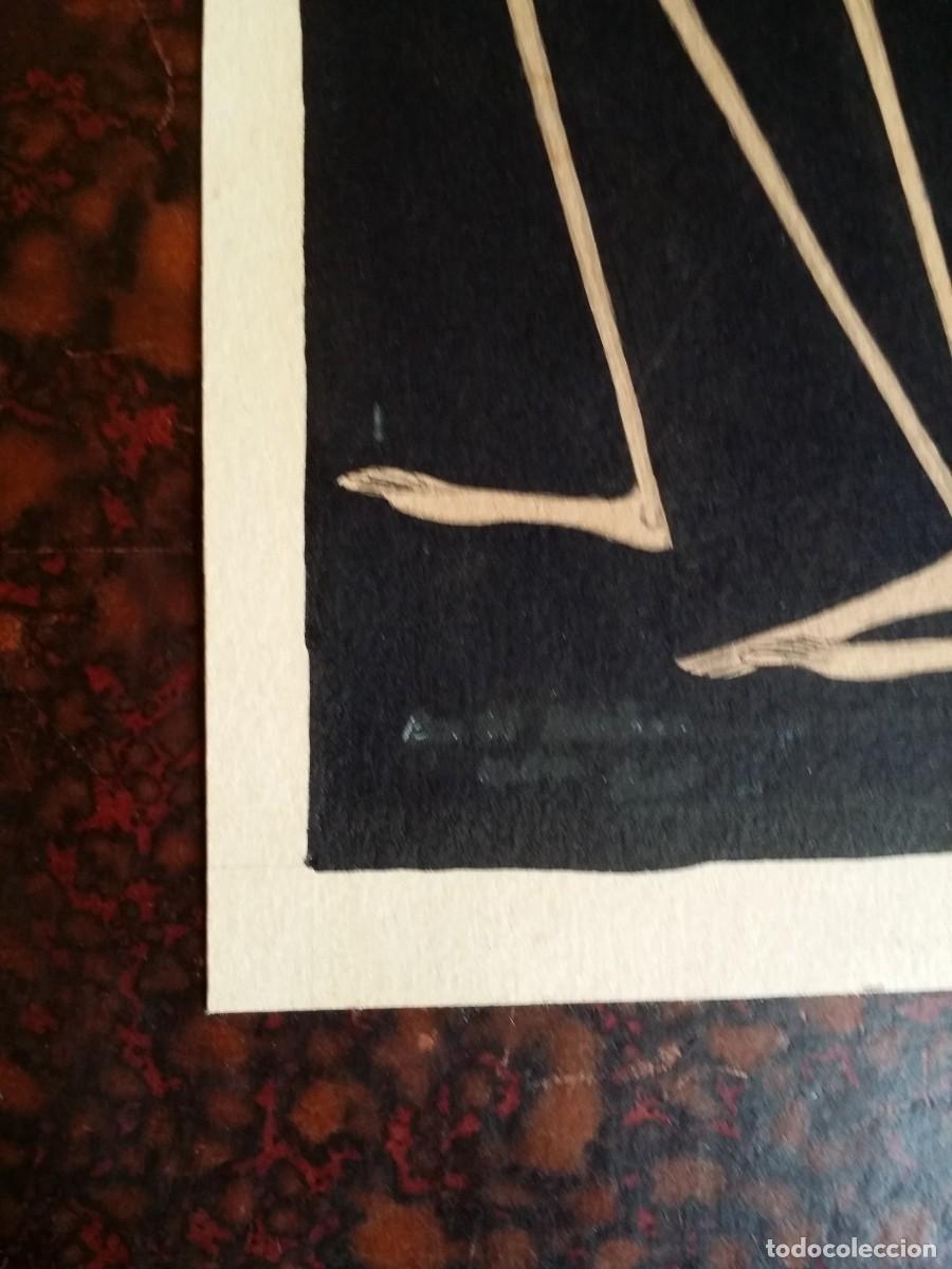 Arte: Antiguo dibujo a la acuarela, JAVA - Foto 10