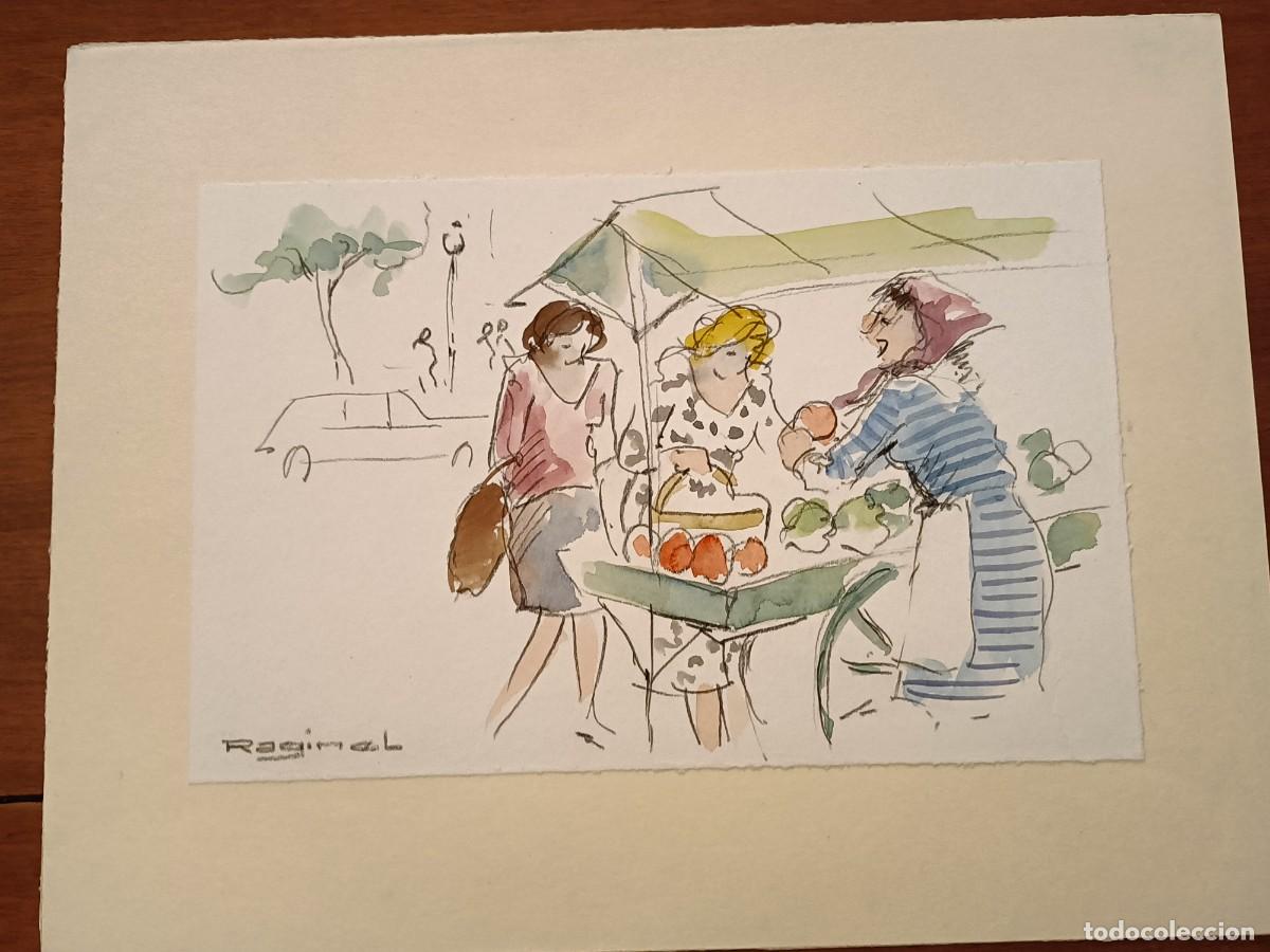 Arte: Raginal. Acuarela sobre papel - Foto 1