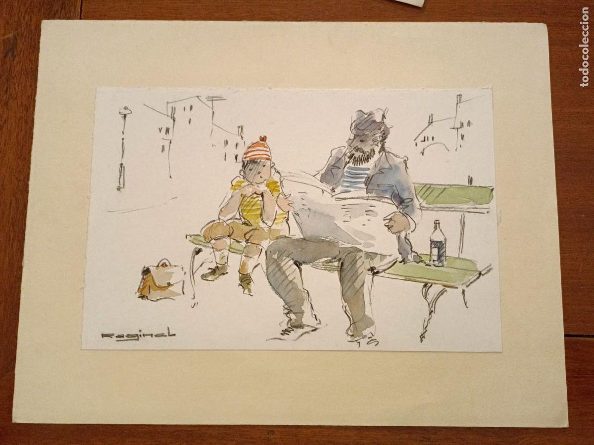 Arte: Raginal. Acuarela sobre papel - Foto 1