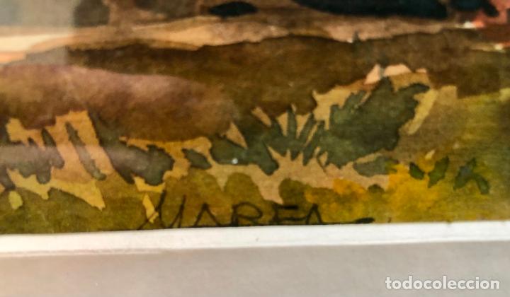 Arte: CADAQU&Eacute;S. ACUARELA ORIGINAL DE JOSEP MARF&Agrave; - Foto 3