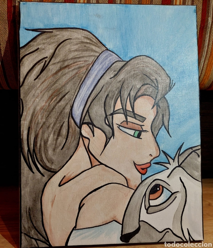 Arte: Cuadro Acuarela Esmeralda - Foto 1
