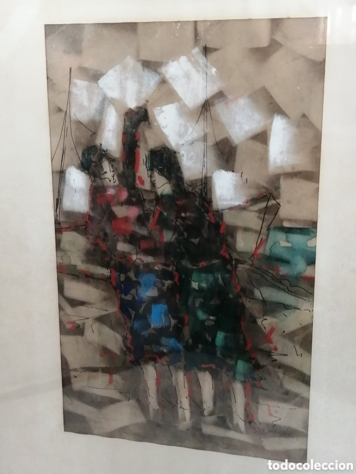 Arte: Jos&eacute; Ram&oacute;n Campos Mart&iacute;n. Guache - Foto 2