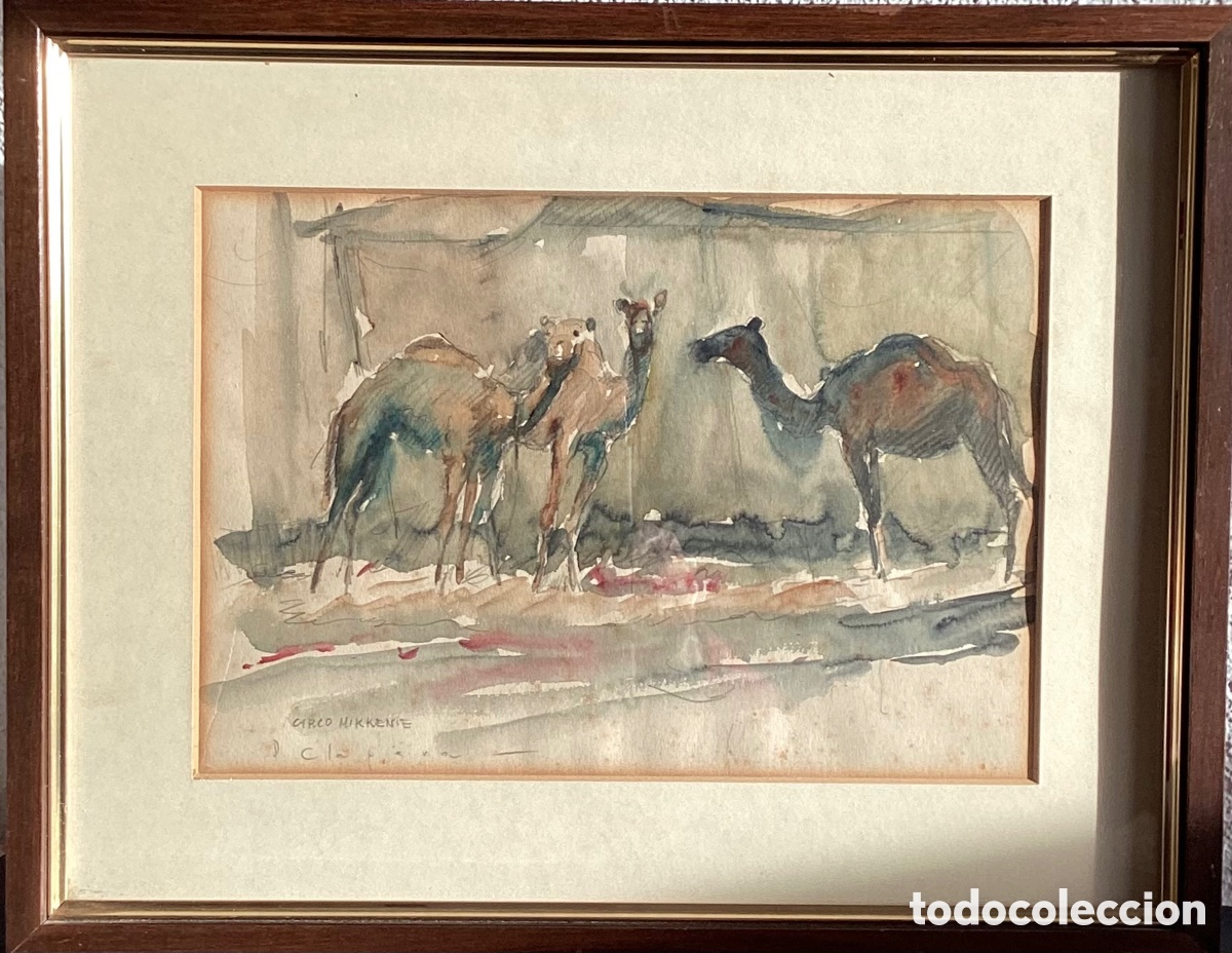Arte: PEDRO CLAPERA, ACUARELA - Foto 1